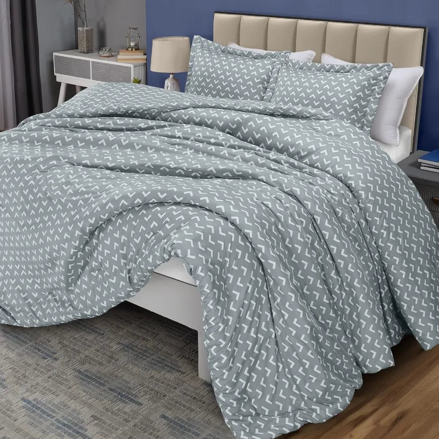 Craft of Weaving Patchwork Comforter Set Lightweight All Season Bedding