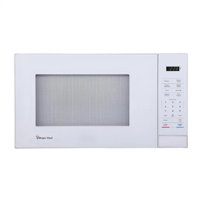 XMSJ 1000W Countertop Microwave Oven 1.1 Cu Ft Capacity