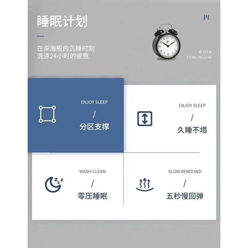 3D Neck Pillow High Elasticity Soft Neck Protector