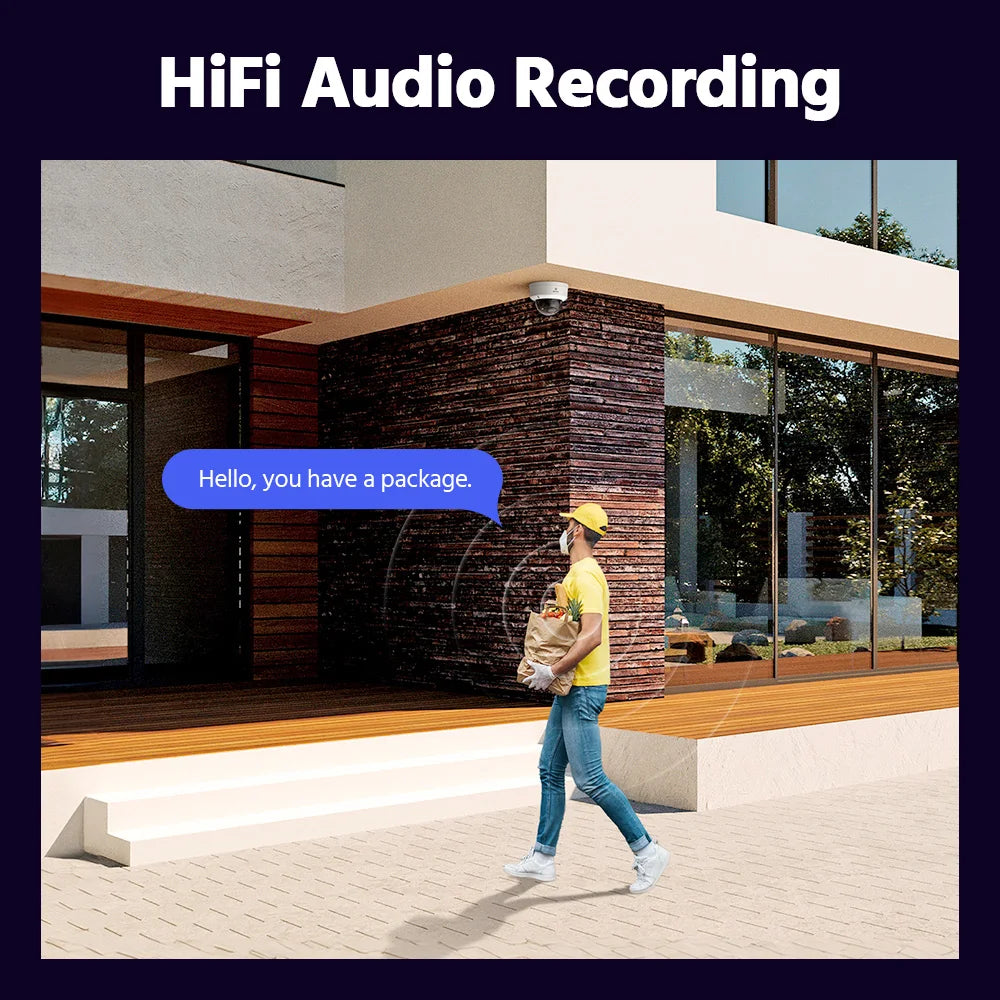 ANNKE 4K H265Plus IP Camera With 4x Optical Zoom Outdoor