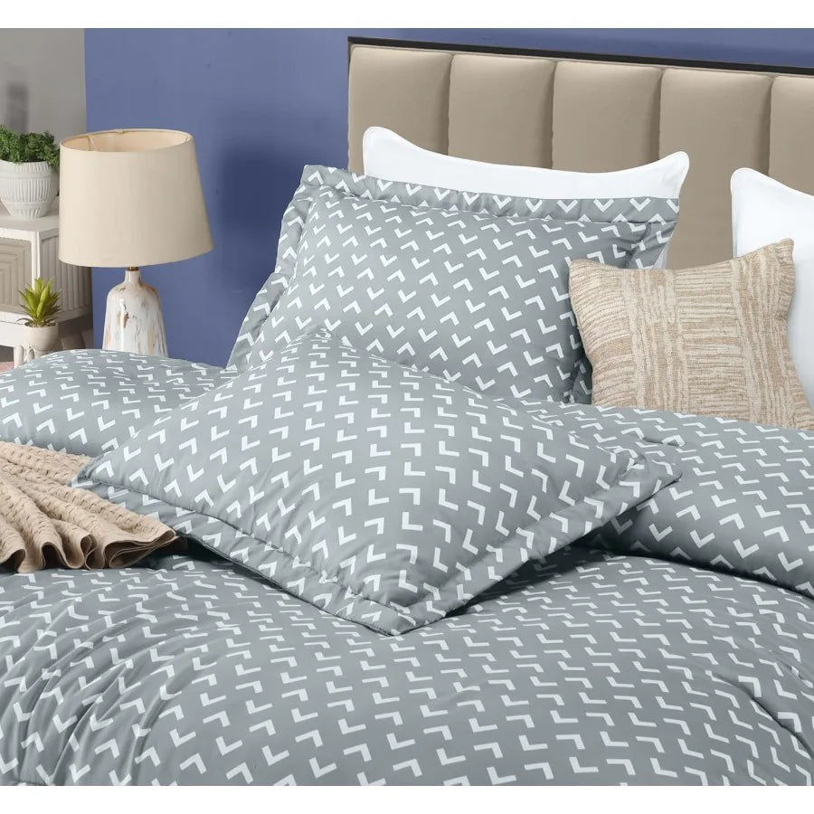 Craft of Weaving Patchwork Comforter Set Lightweight All Season Bedding