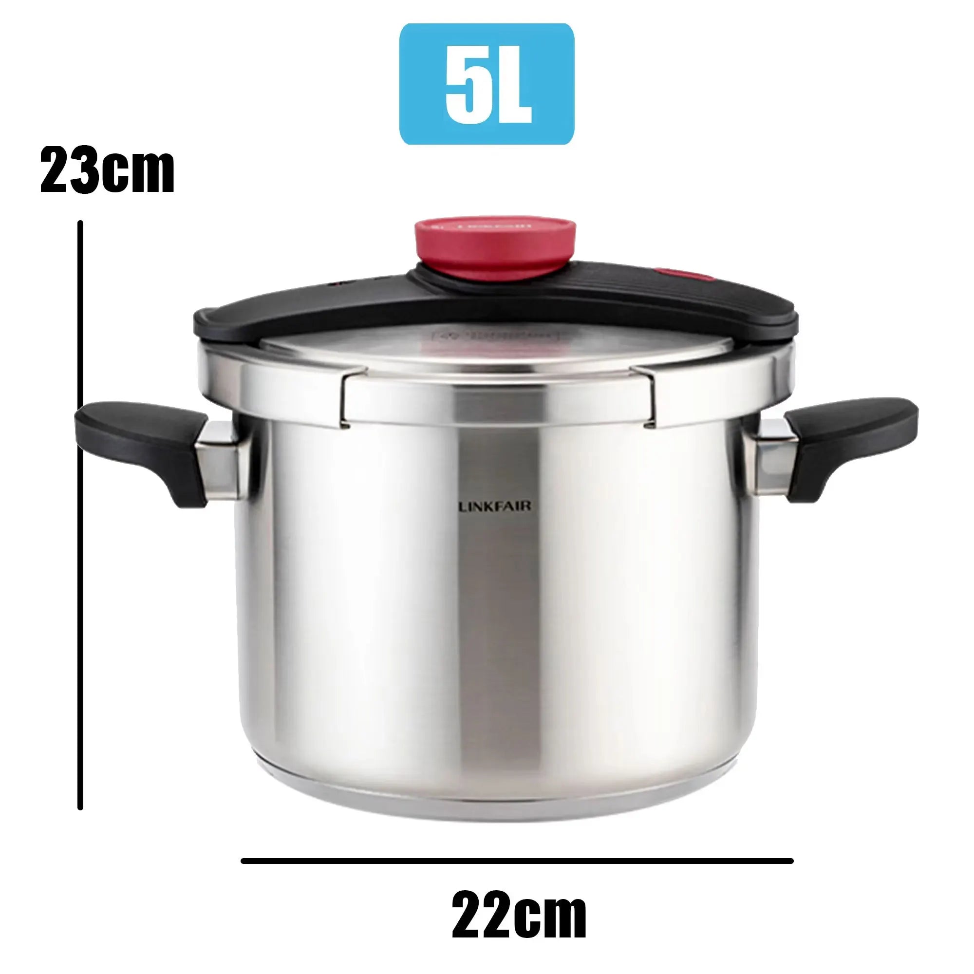 Stainless Steel Pressure Cooker Explosion Proof Kitchen