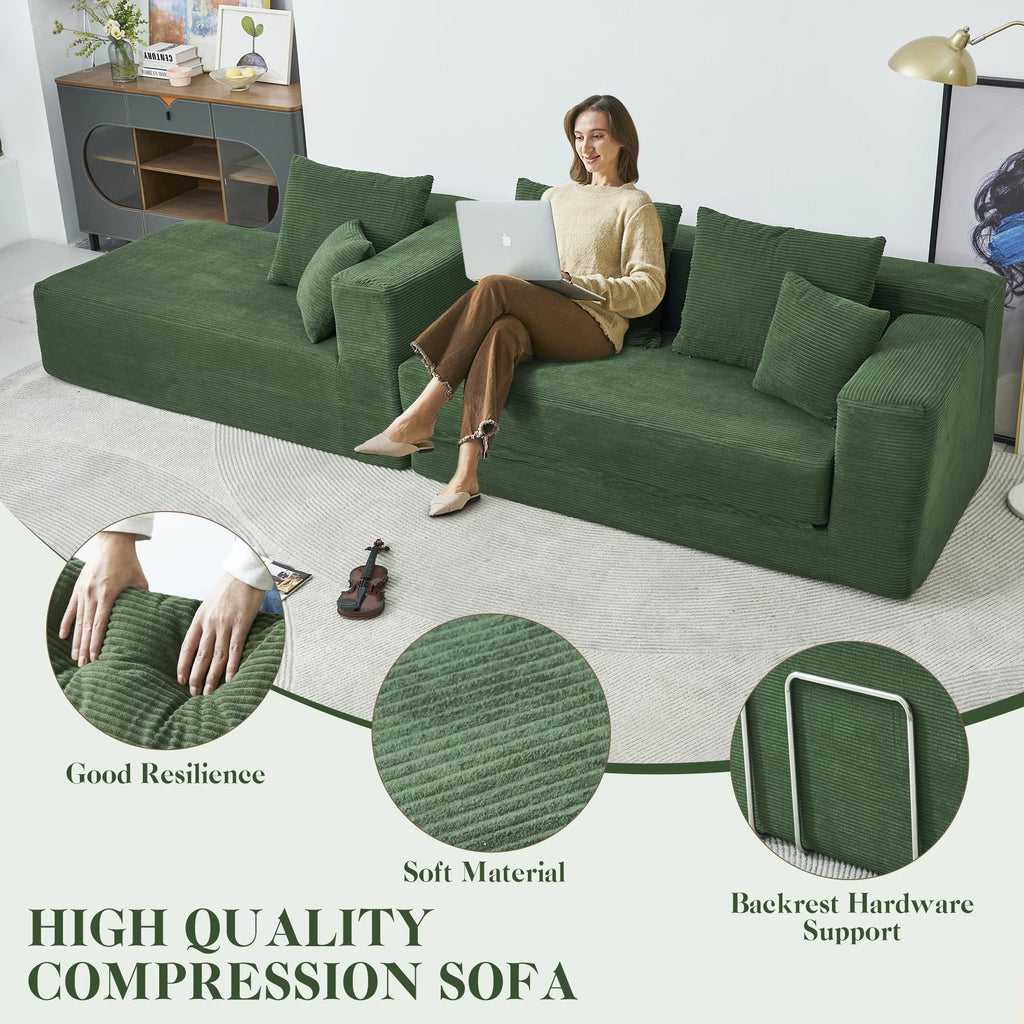 Guangdong L Shaped Modular Sectional Sofa Cloud Couch