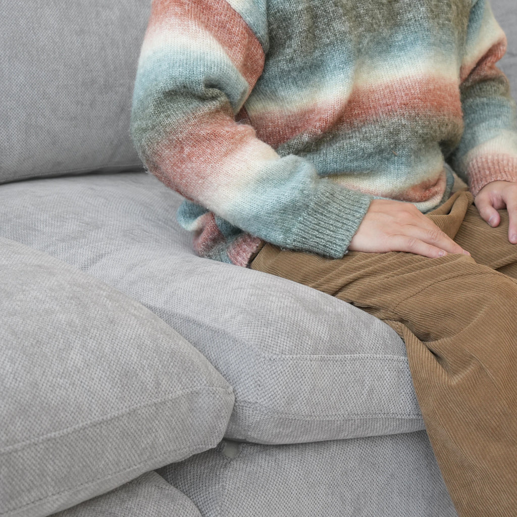 Modular Sectional Sofa for Living Room 160" Cloud Couch Down Filled U Shaped Couch with Ottoman Modern 6 Seater Convertible Sofa