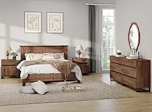 MKDK Modern Dresser And Nightstand Set With Drawers