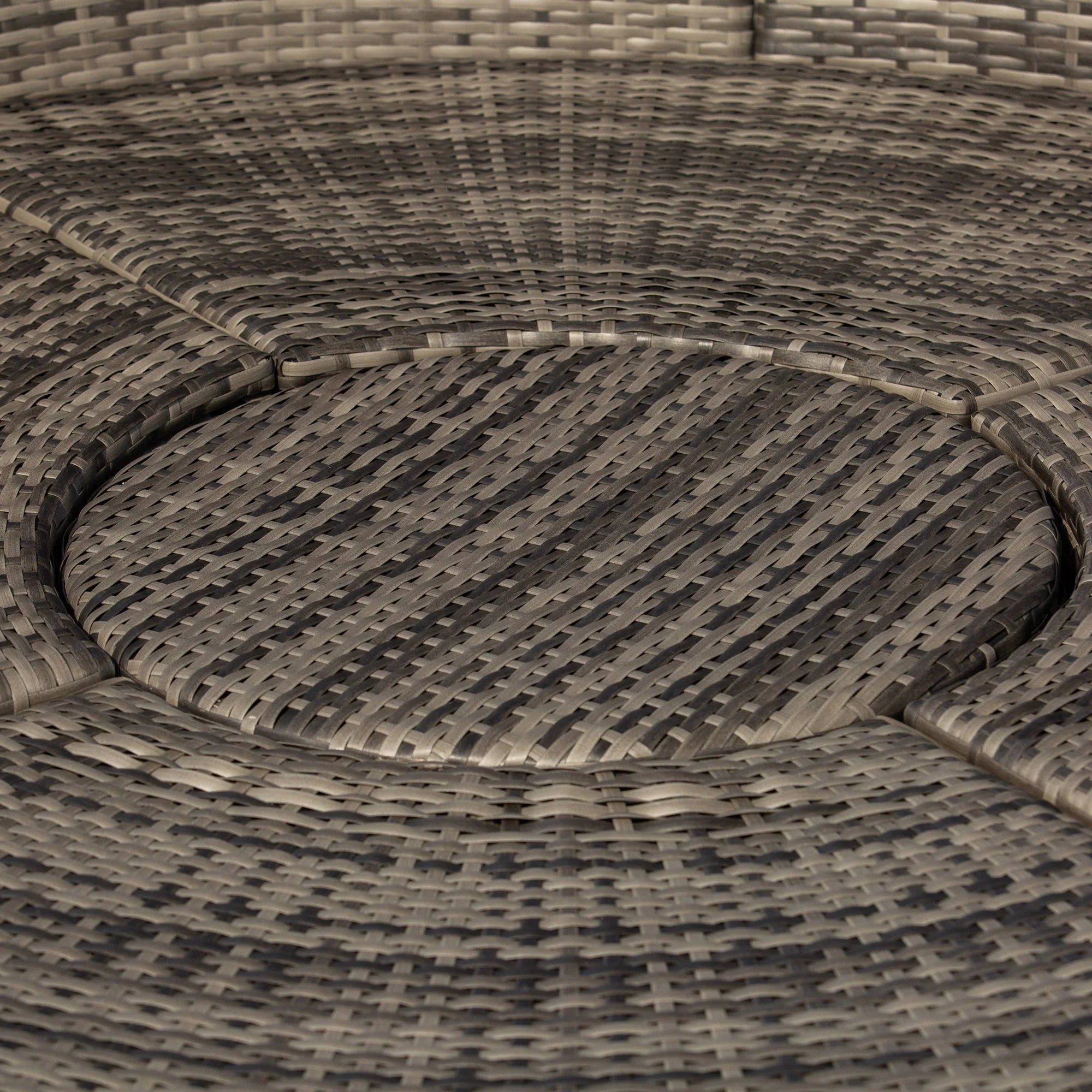 Outsunny Outdoor Convertible Daybed 4 Piece Set With Sofa