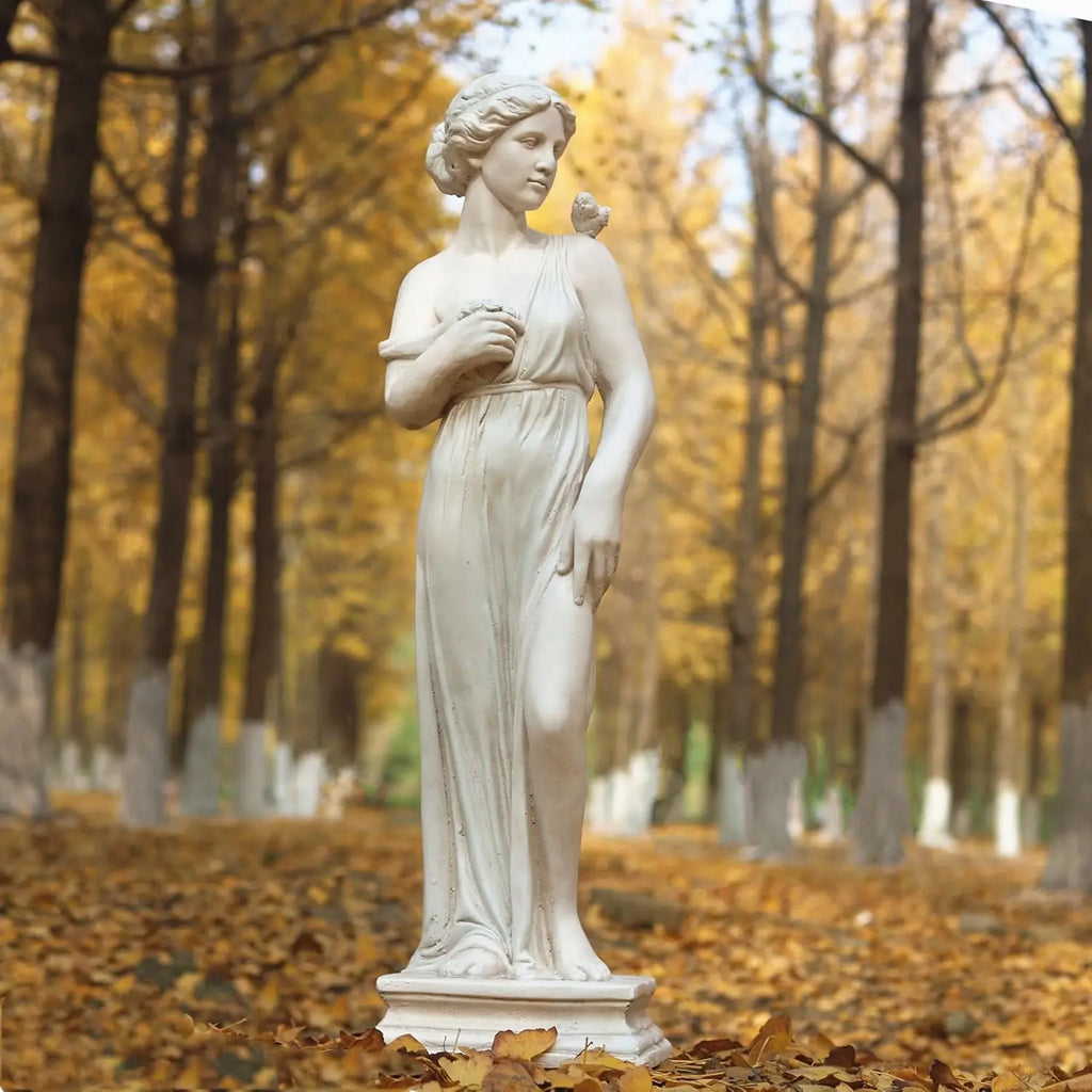 ZUIJI Garden Statue Nymph Sculpture Greek Mythology Roman Style Outdoor