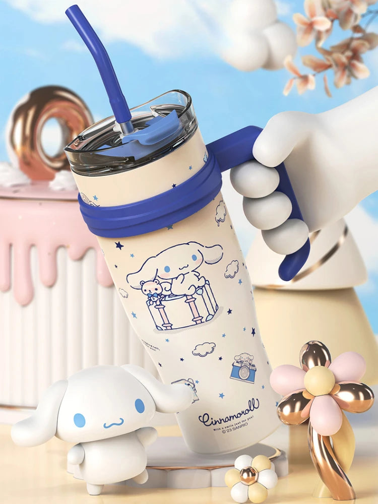 XW Sanrio Hello Kitty 1200ml Vacuum Insulated Tumbler With Straw