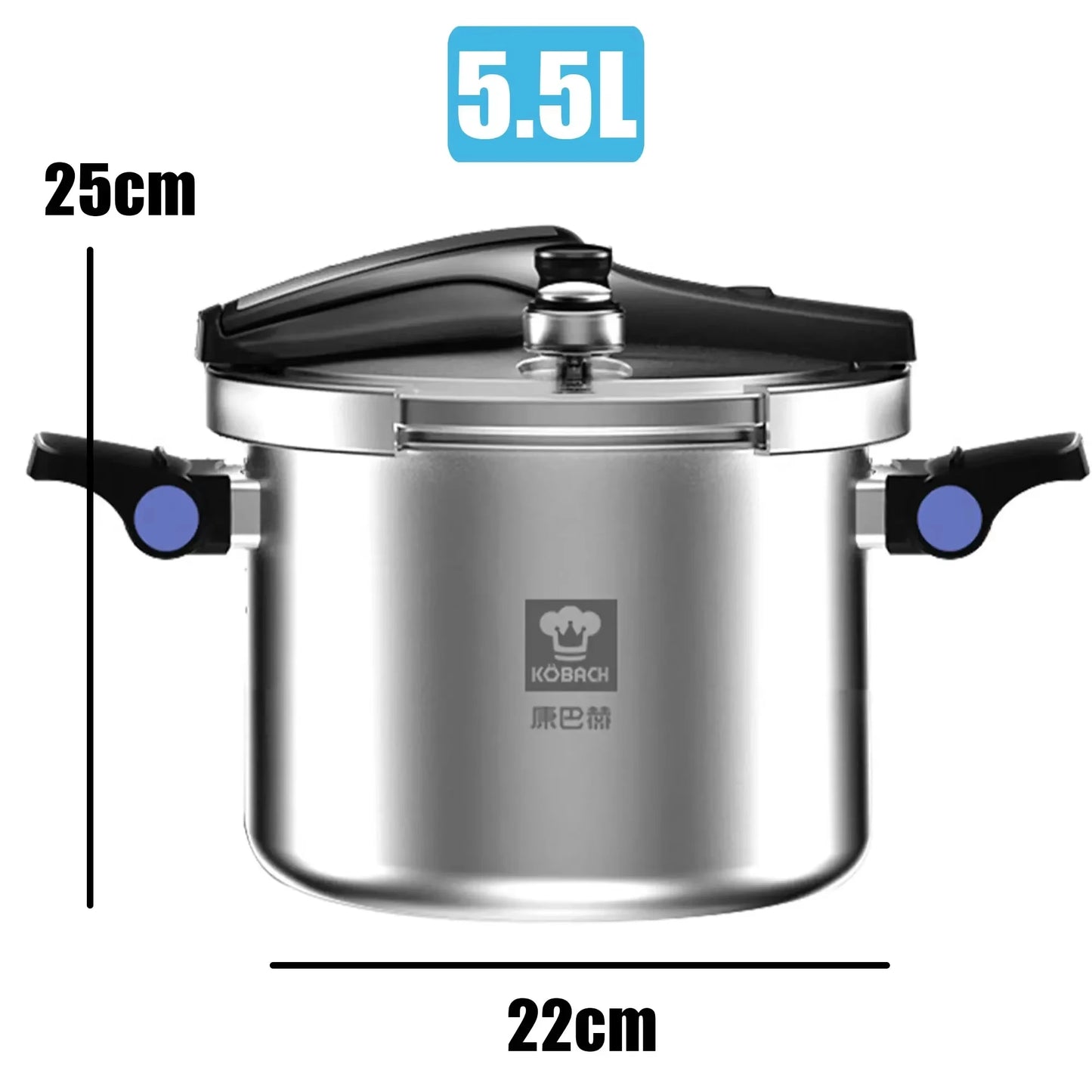 Stainless Steel Pressure Cooker Explosion Proof Kitchen