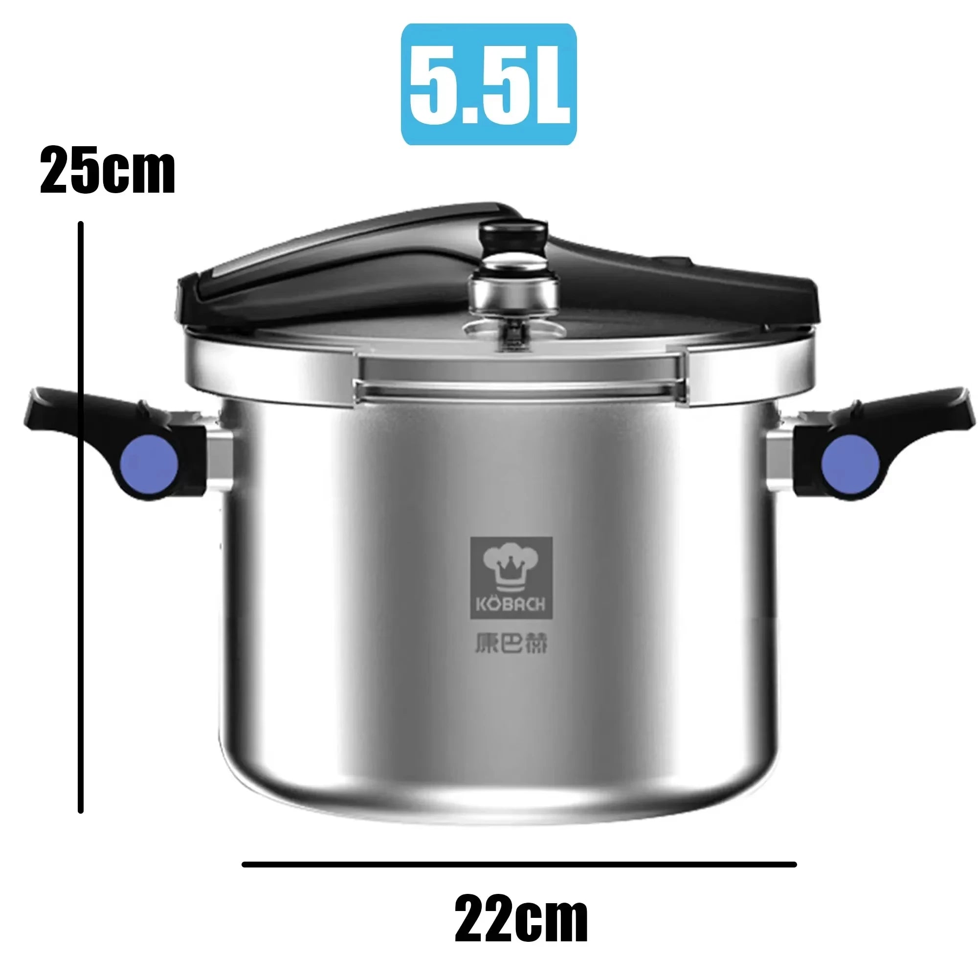 Stainless Steel Pressure Cooker Explosion Proof Kitchen
