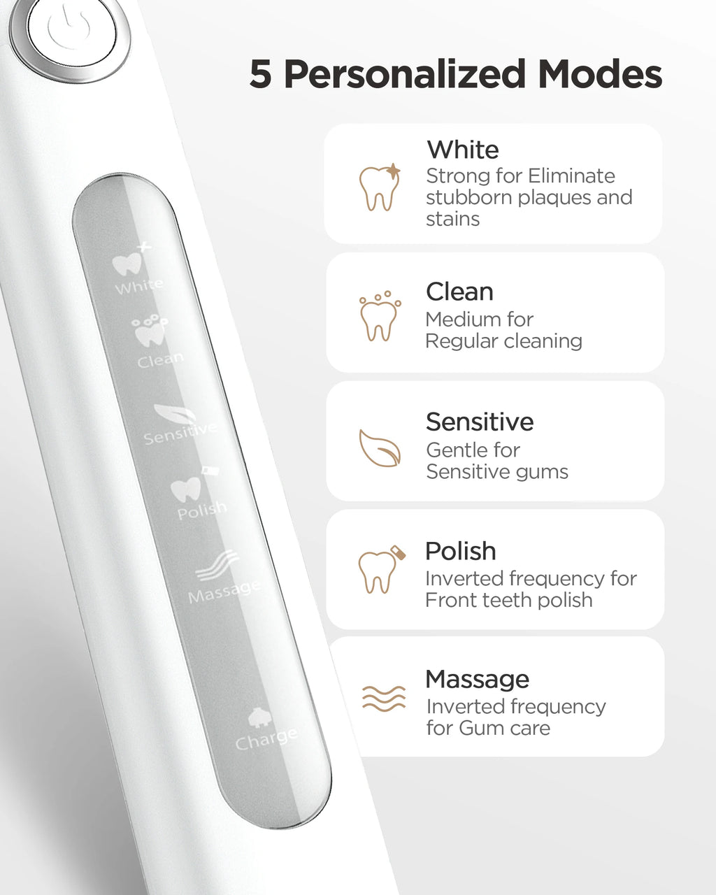 Fairywill Water Flosser And Electric Toothbrush Portable