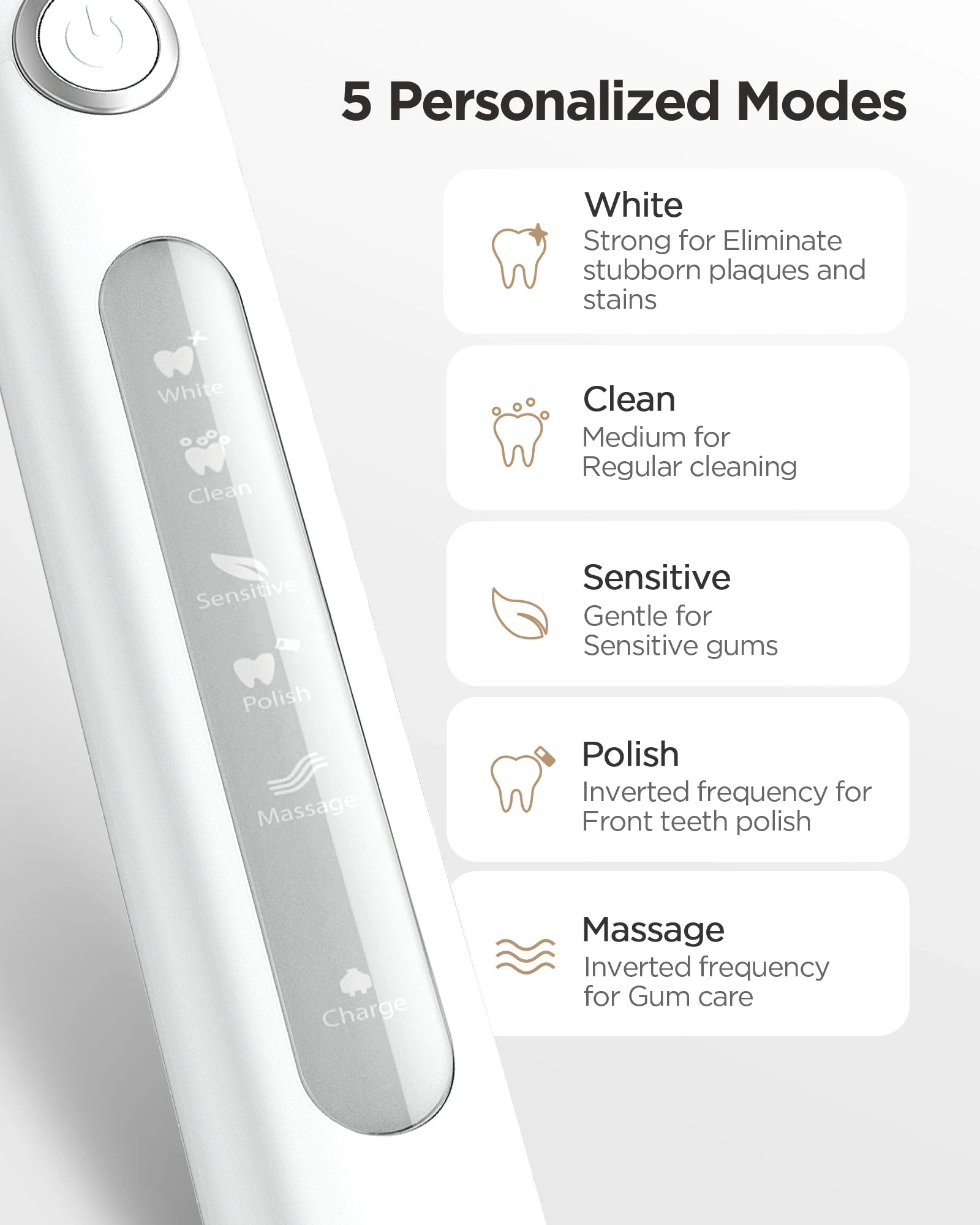 Fairywill Water Flosser And Electric Toothbrush Portable