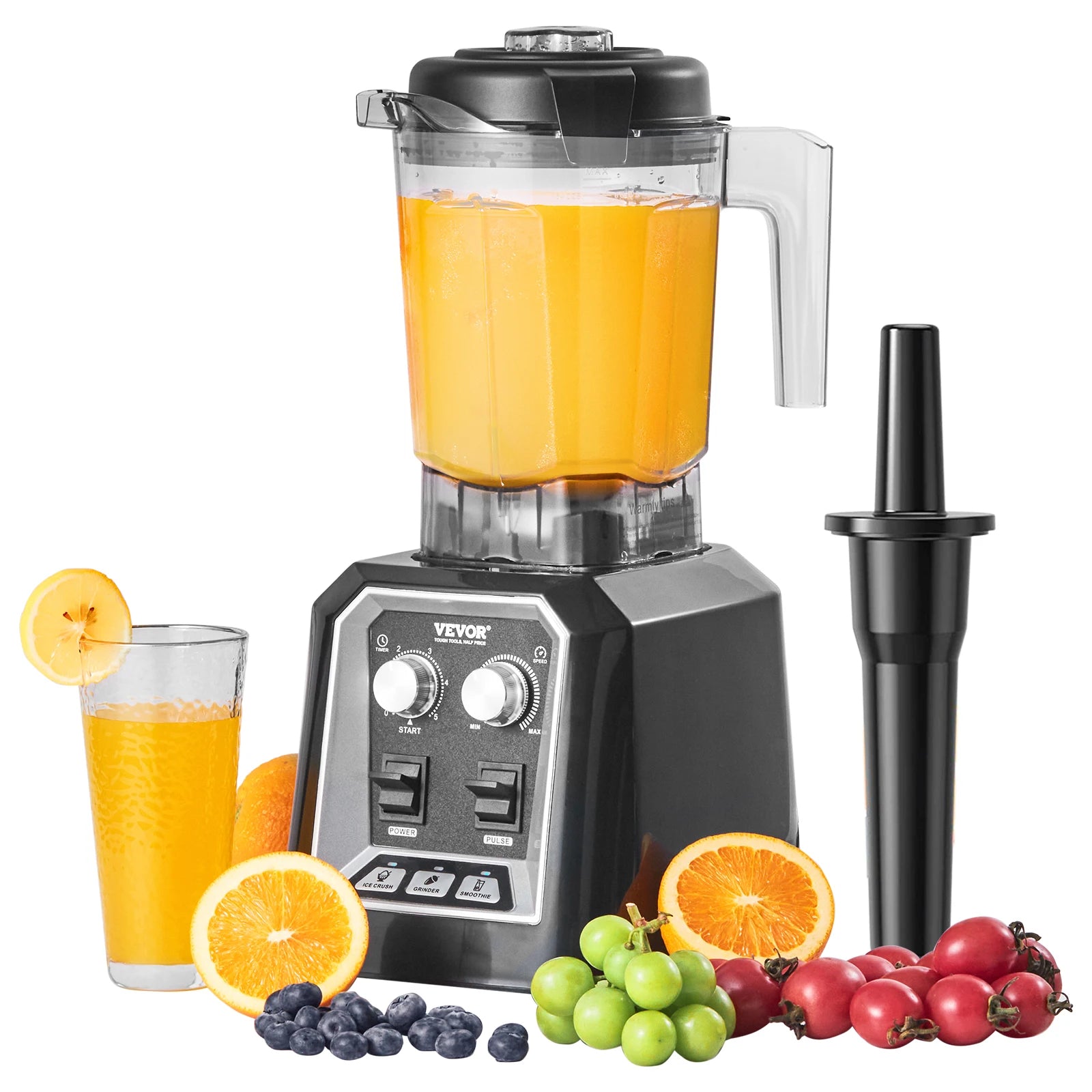 SucceBuy Professional Countertop Blender And Food Processor For Smoothies
