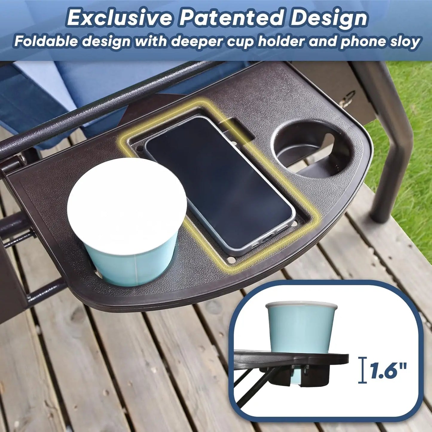 Three Seat Outdoor Patio Swing With Canopy And Convertible Bed