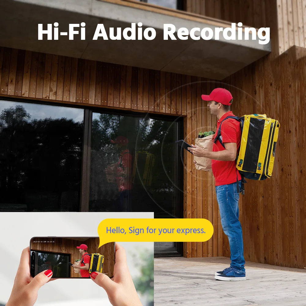 ANNKE 8MP POE Security Camera Kit Night Vision Outdoor