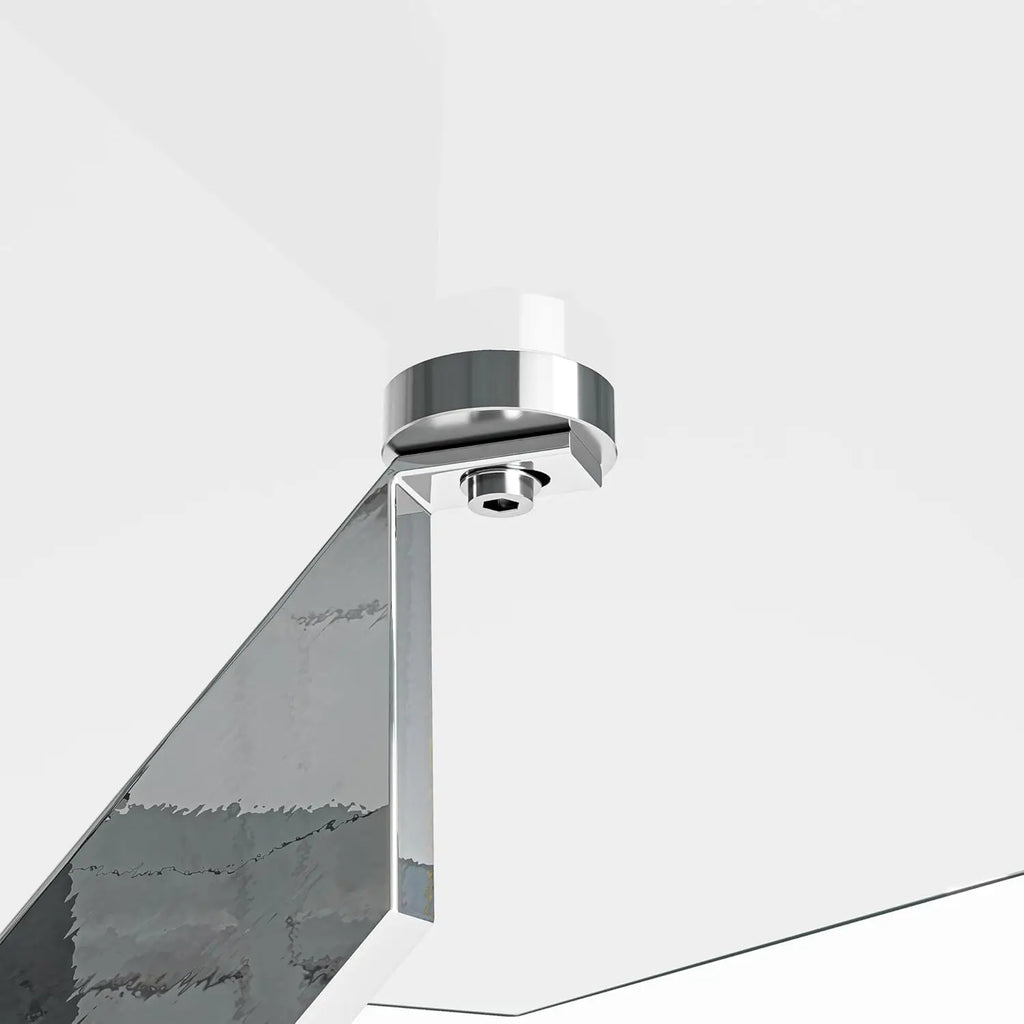 XMSJ 5 Piece Glass Dining Table Set For 4 With Chairs