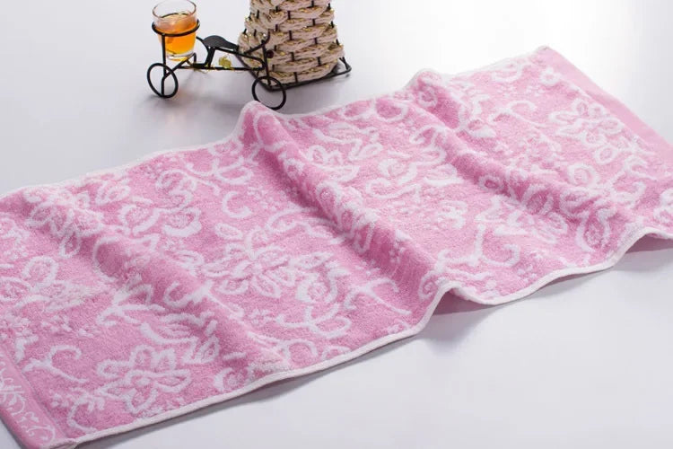 25x50cm  Bamboo fiber and Twist free cotton child towel Hand Towel wholesale Home Cleaning Face for baby for Kids High Quality