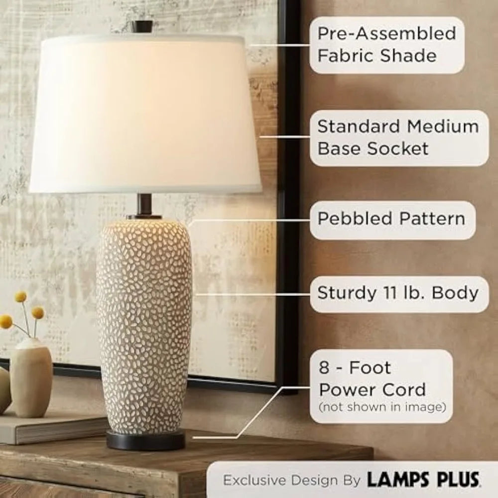 XMSJ Anna Modern Coastal Table Lamps Set of 2